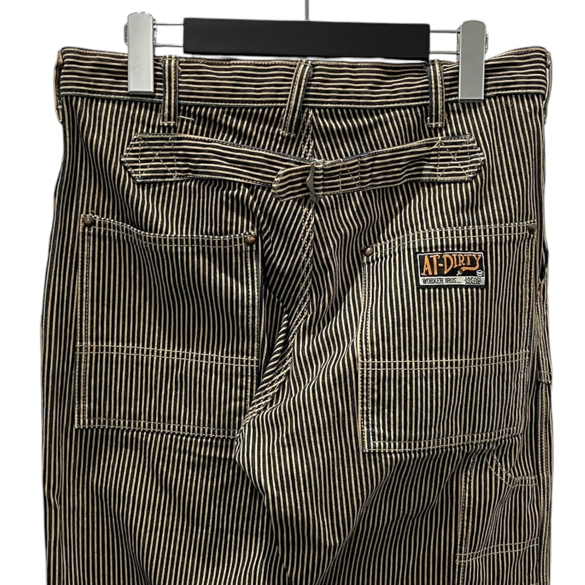 ヒッコリーストライプ柄パンツ WORKERS PANTS ワーカーズパンツ CKS1015
