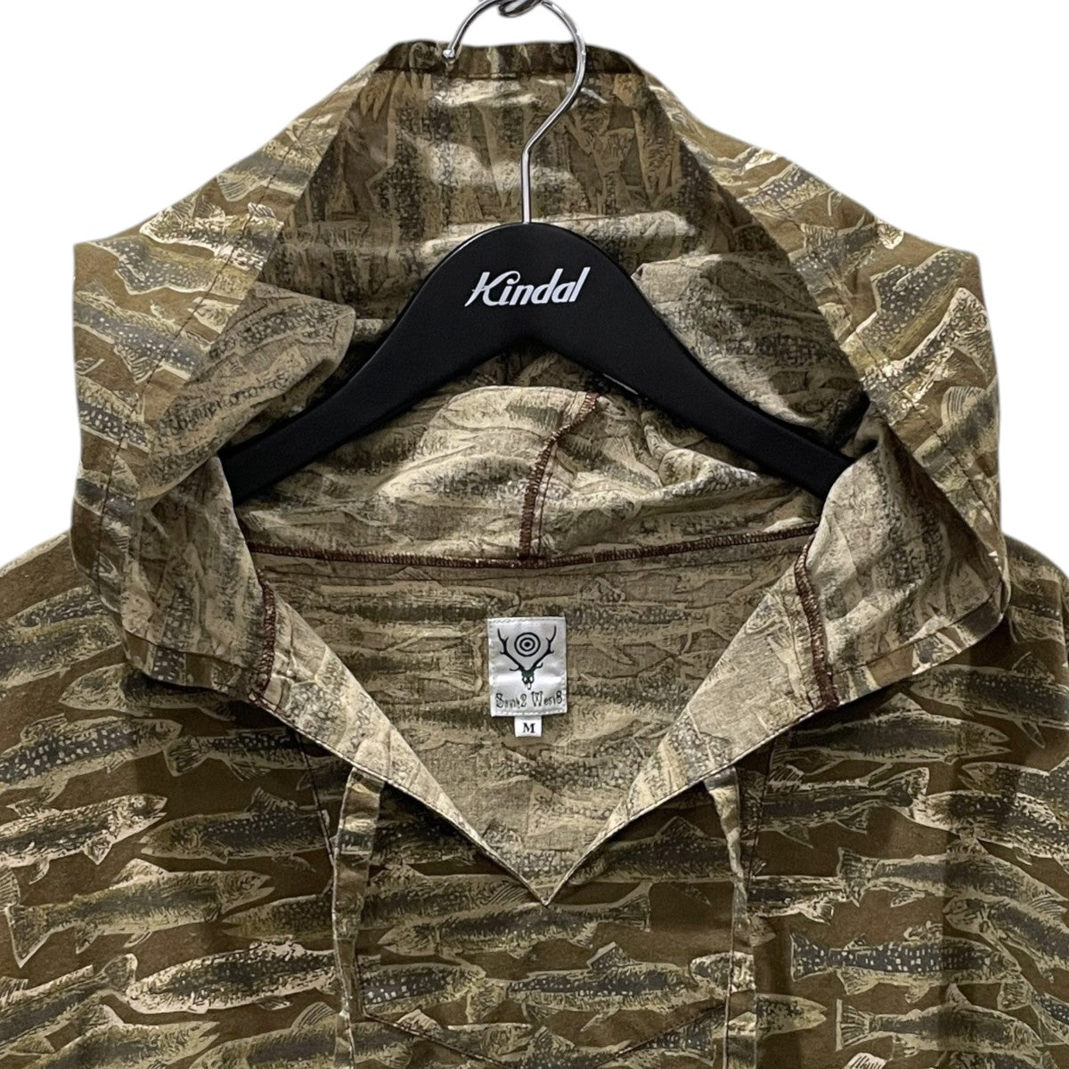 20SS プルオーバーフーデッドブルゾン Mexican Parka - Printed Flannel ／ Camouflage メキシカン パーカー FK844