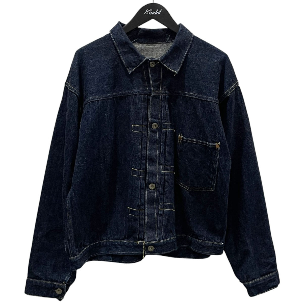 24SS デニムジャケット Super Denim Collectibles #08 13．5oz． BLUE DENIM BLOUSE S1943 MODEL (T-BACK) SC19008T