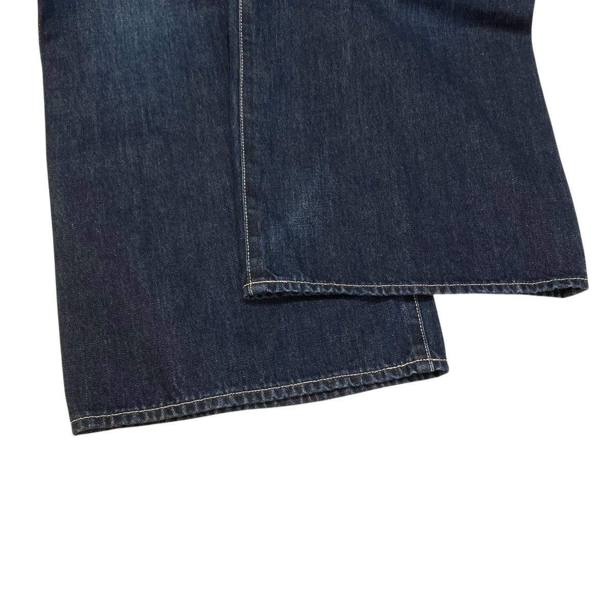 Selvage Denim Two Tuck Wide PantsワイドデニムパンツGL261-40062DB