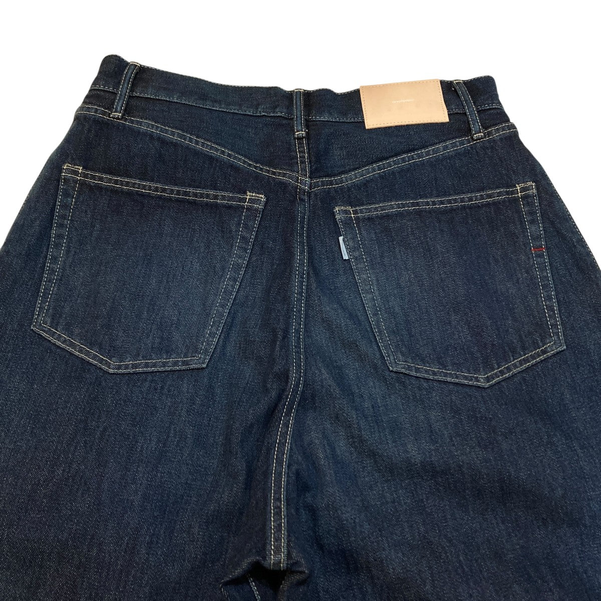 Selvage Denim Two Tuck Wide PantsワイドデニムパンツGL261-40062DB
