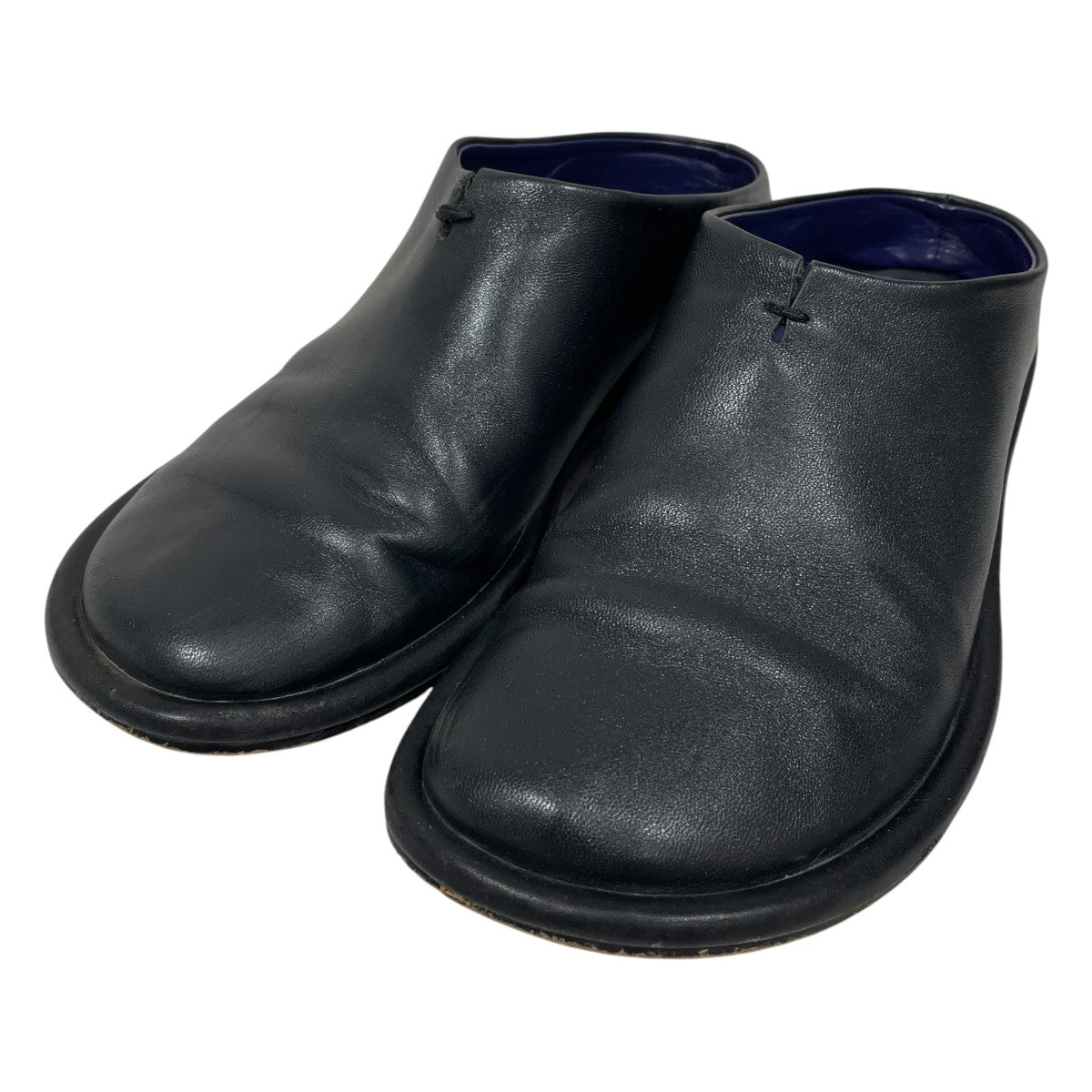 スリッポンレザーシューズ Slide Leather Shoes スライドレザーシューズ