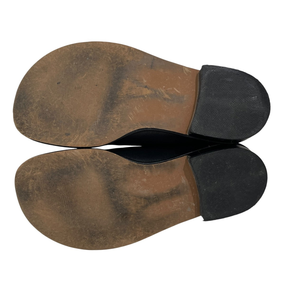 スリッポンレザーシューズ Slide Leather Shoes スライドレザーシューズ