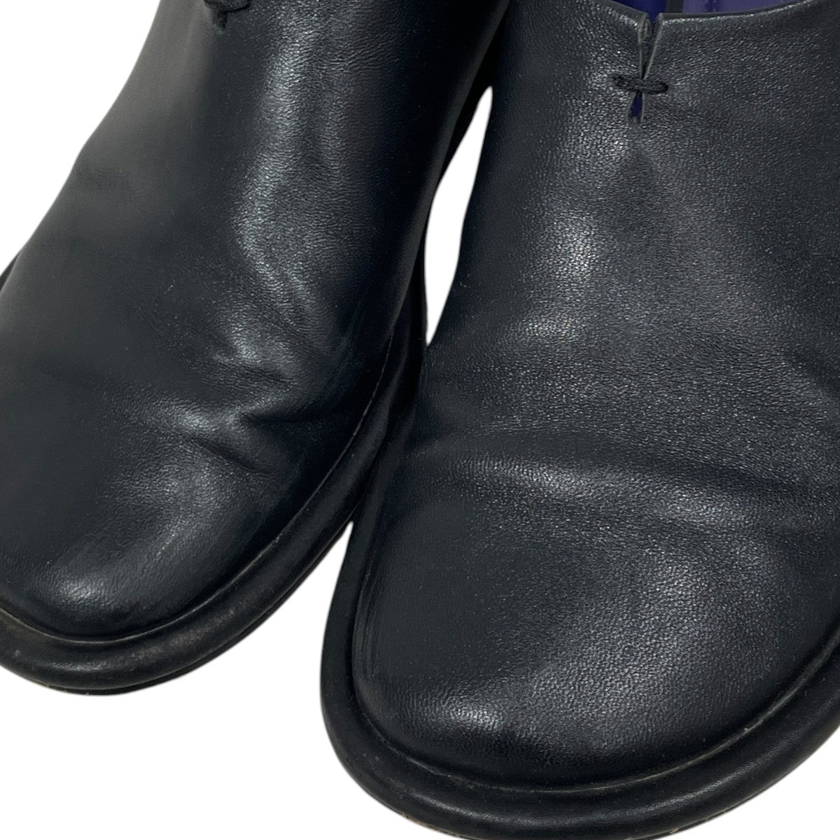 スリッポンレザーシューズ Slide Leather Shoes スライドレザーシューズ