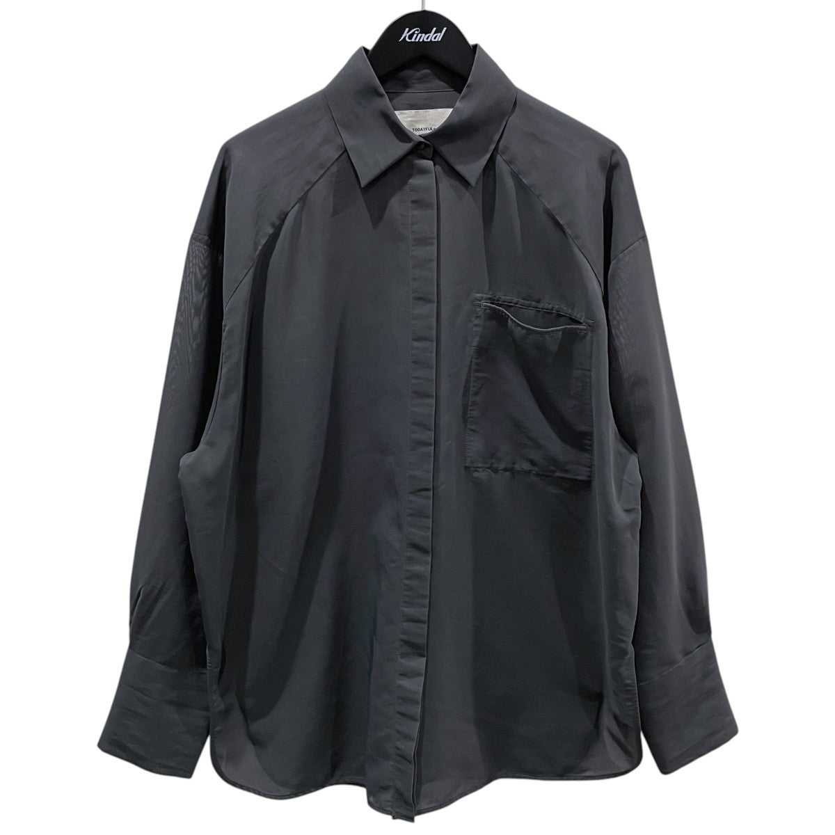 24SS 長袖シアーシャツ Organdy Over Shirts オーガンジーオーバーシャツ 12410410