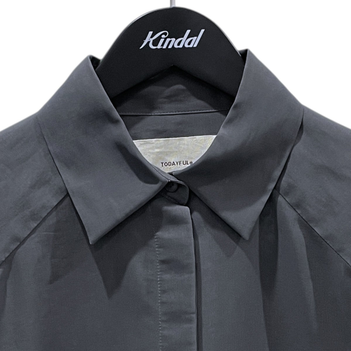 TODAYFUL(トゥデイフル) 24SS 長袖シアーシャツ Organdy Over Shirts