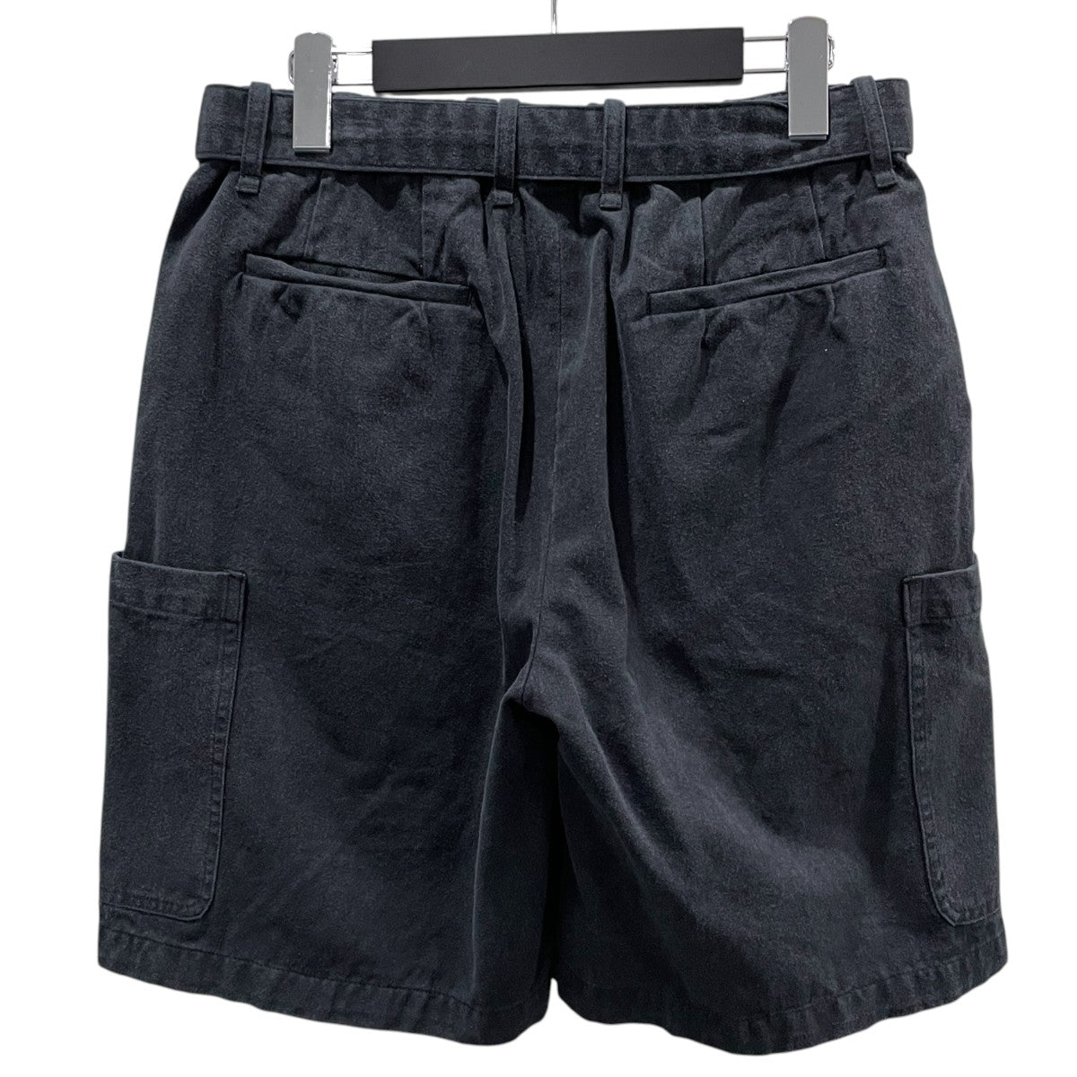 ブラックツイル カーゴショーツ ライトウェイトモールスキン BLACK TWILL CARGO SHORTS (LIGHT WEIGHT MOLESKIN) ALV-90174