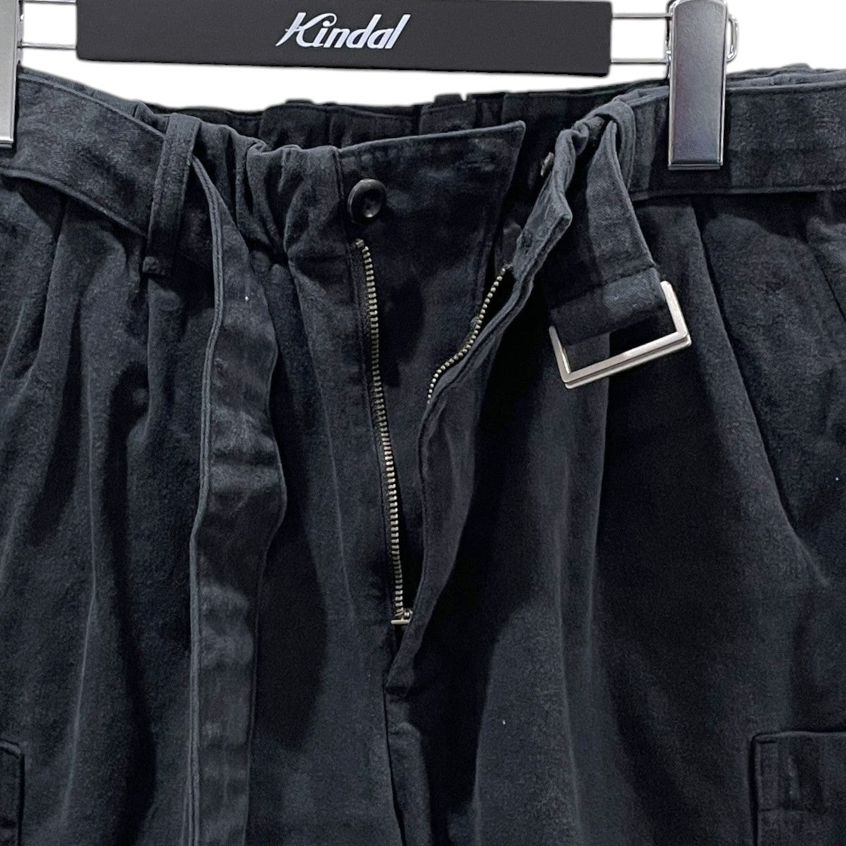 ブラックツイル カーゴショーツ ライトウェイトモールスキン BLACK TWILL CARGO SHORTS (LIGHT WEIGHT MOLESKIN) ALV-90174