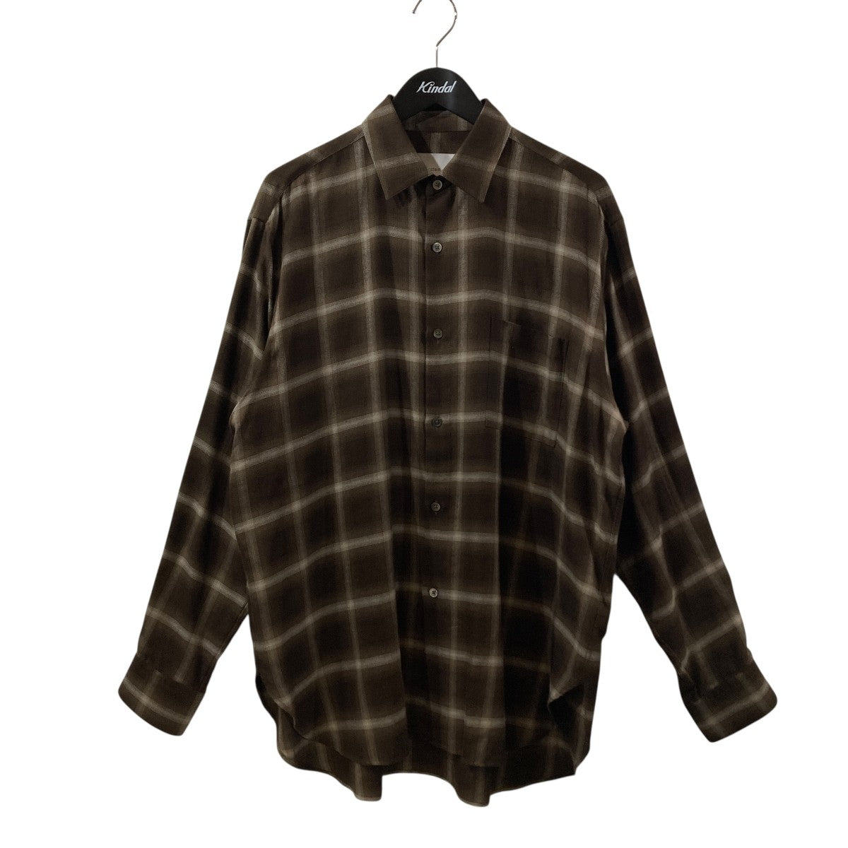 26SSLY／VIS CHECK OVERSIZED LS SHIRT Sチェック長袖シャツST.1461