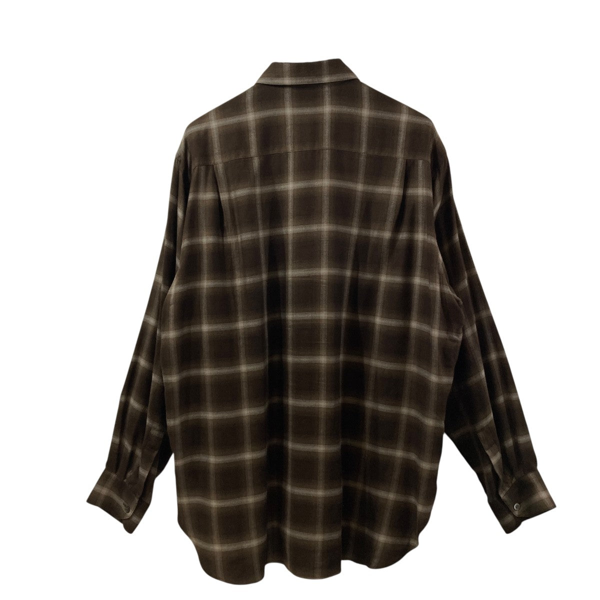 26SSLY／VIS CHECK OVERSIZED LS SHIRT Sチェック長袖シャツST.1461