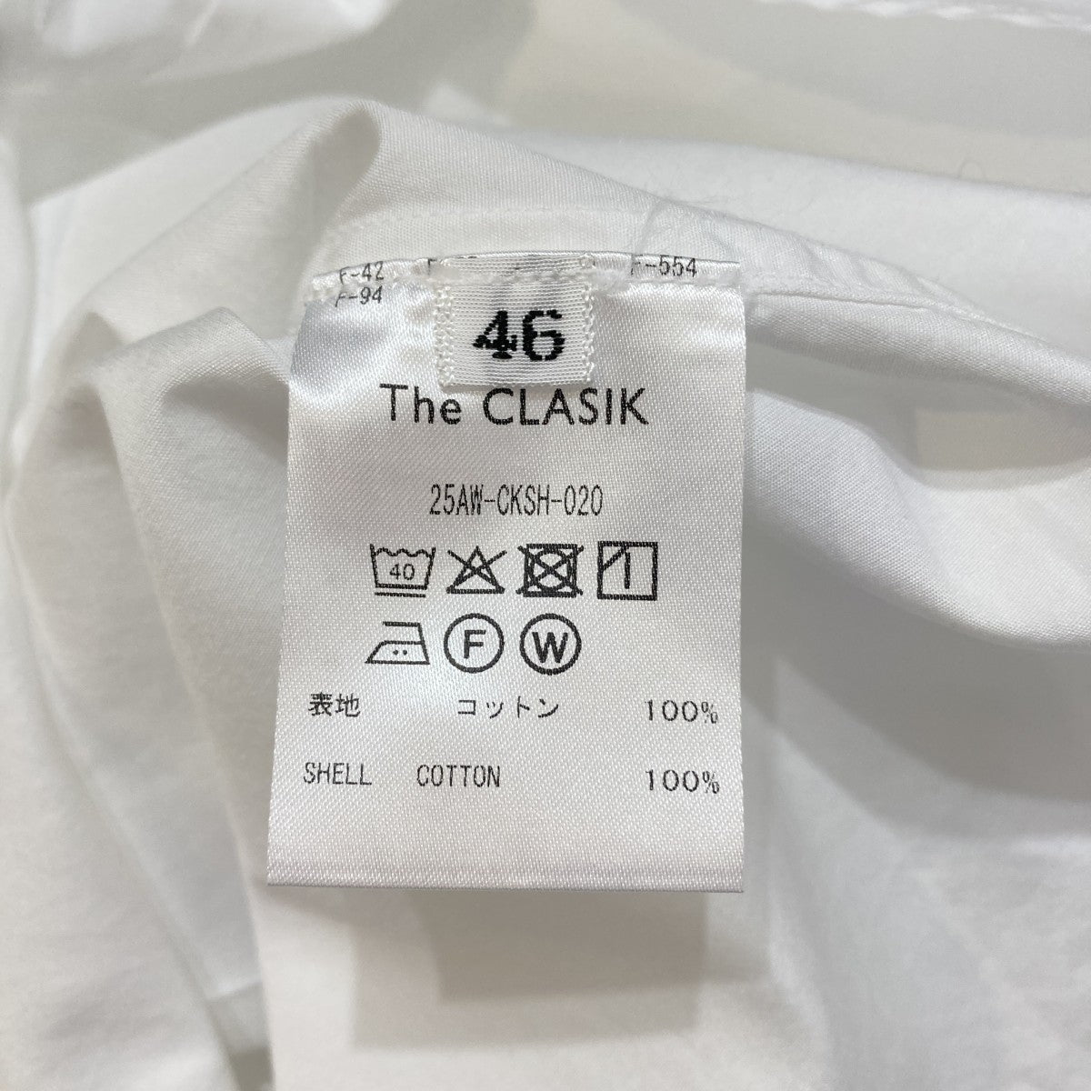 New Classic Shirts長袖シャツ25AW-CKSH-020