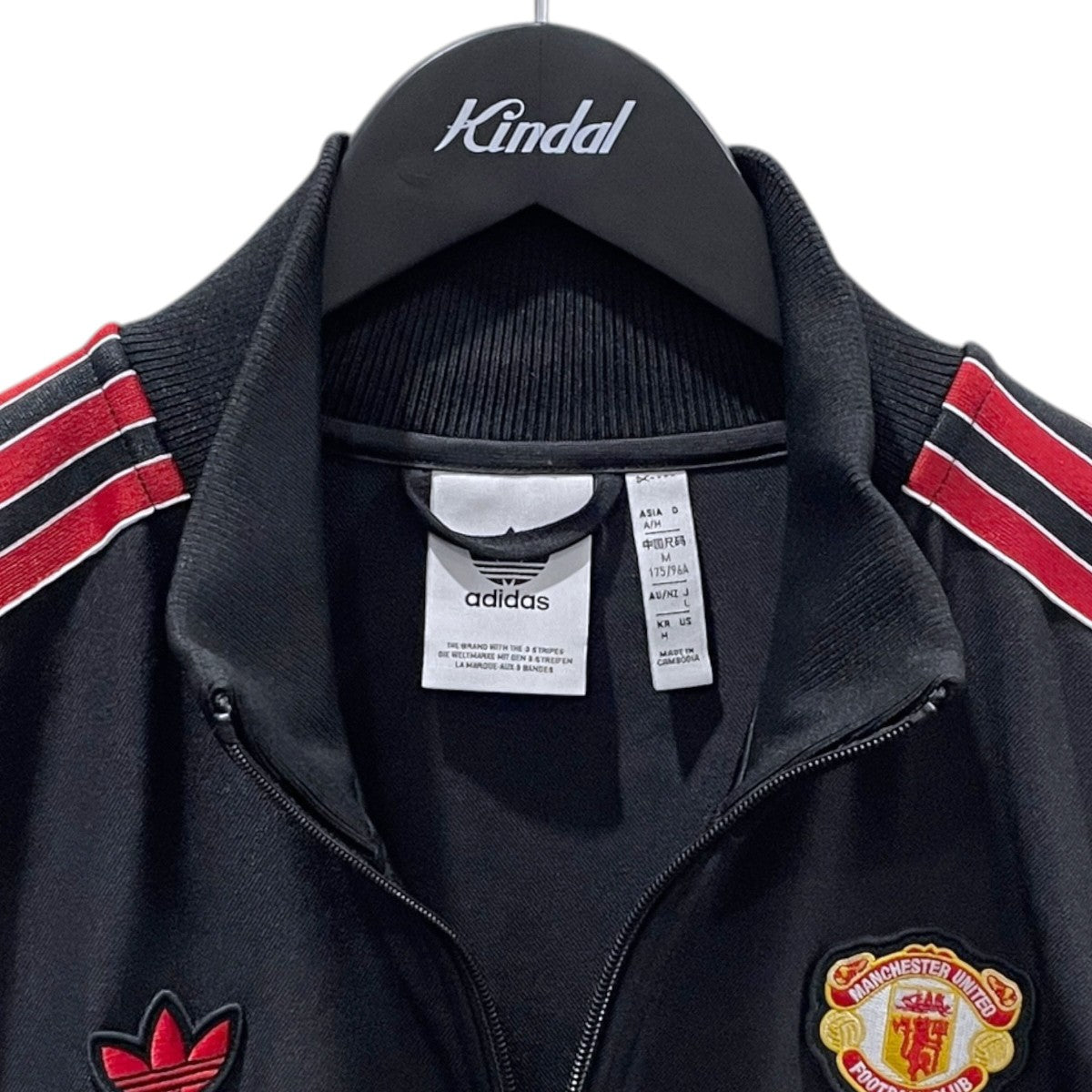 25SS ジップアップジャケット Manchester United Terrace Icons Track Top マンチェスター・ユナイテッド テラスアイコン トラックトップ JF0358