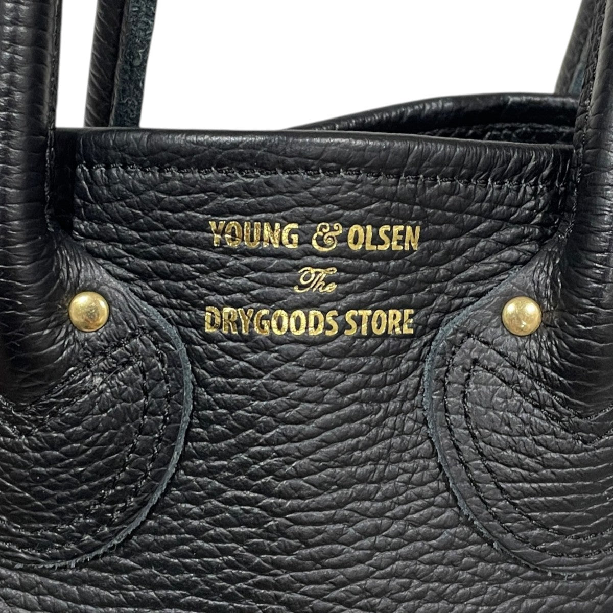 エンボスレザートート EMBOSSED LEATHER TOTE XS