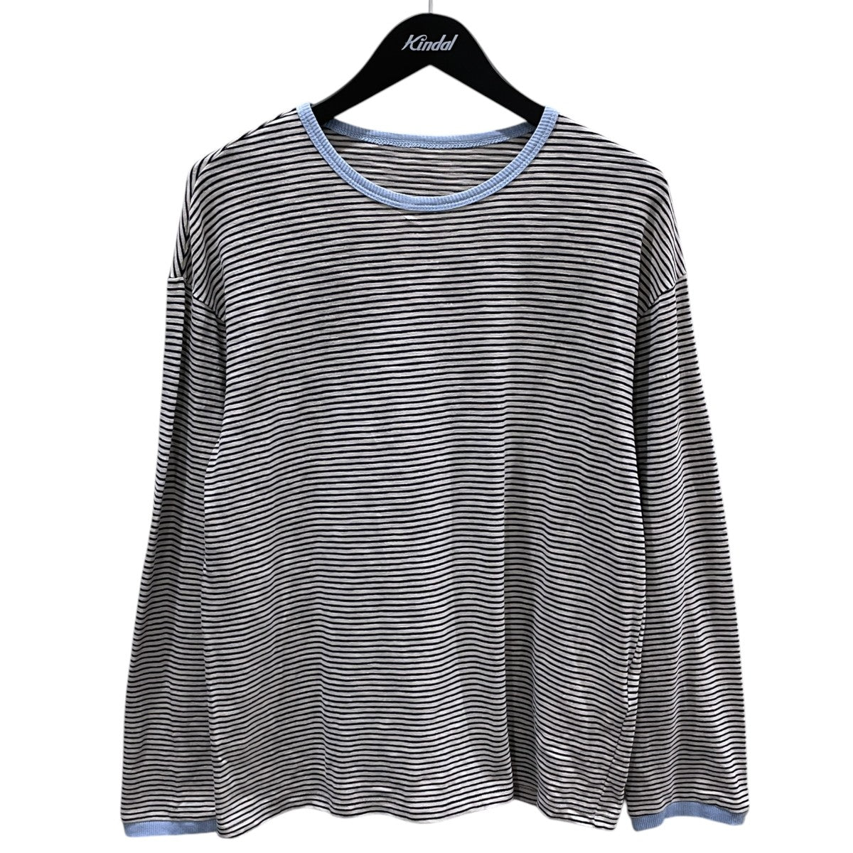 26SS スラブボーダーロングTシャツ 26070042203120