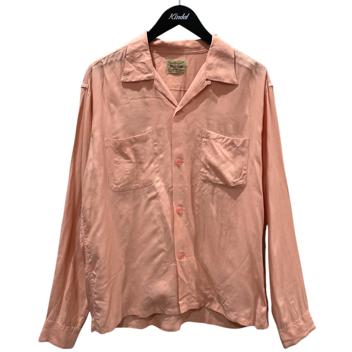 24SS オープンカラーシャツ PLAIN WEAVE RAYON BOWLING SHIRT プレーンウィーブ レーヨン ボウリングシャツ SE29660