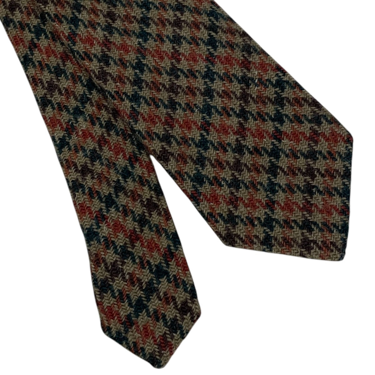 ハウンドトゥースチェック柄ネクタイ TIE TWEED - HOUNDSTOOTH タイツイード ハウンドトゥース
