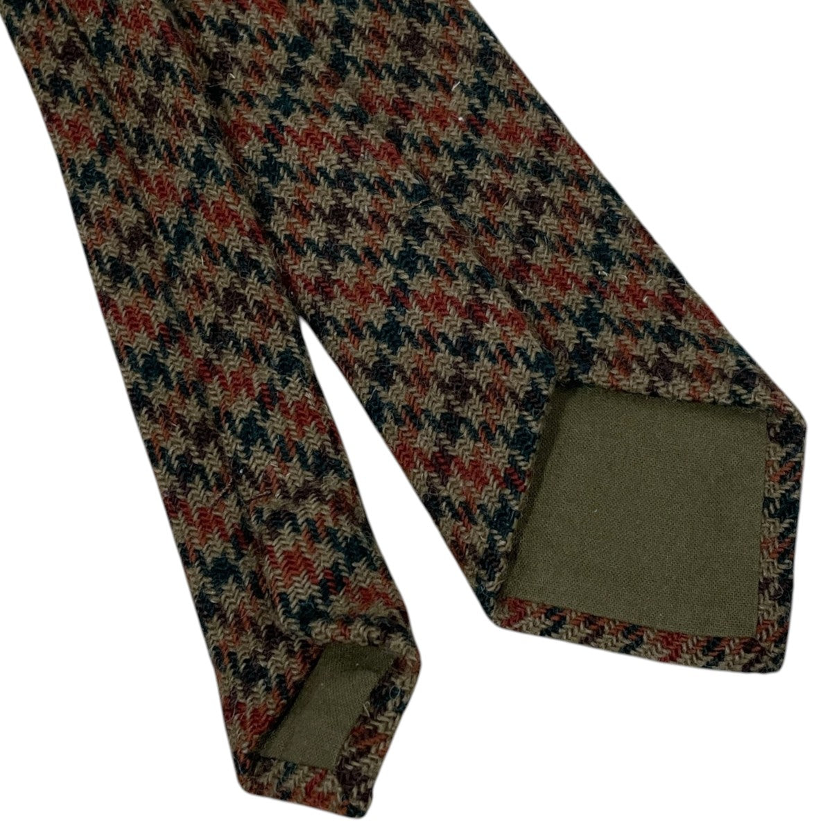 ハウンドトゥースチェック柄ネクタイ TIE TWEED - HOUNDSTOOTH タイツイード ハウンドトゥース