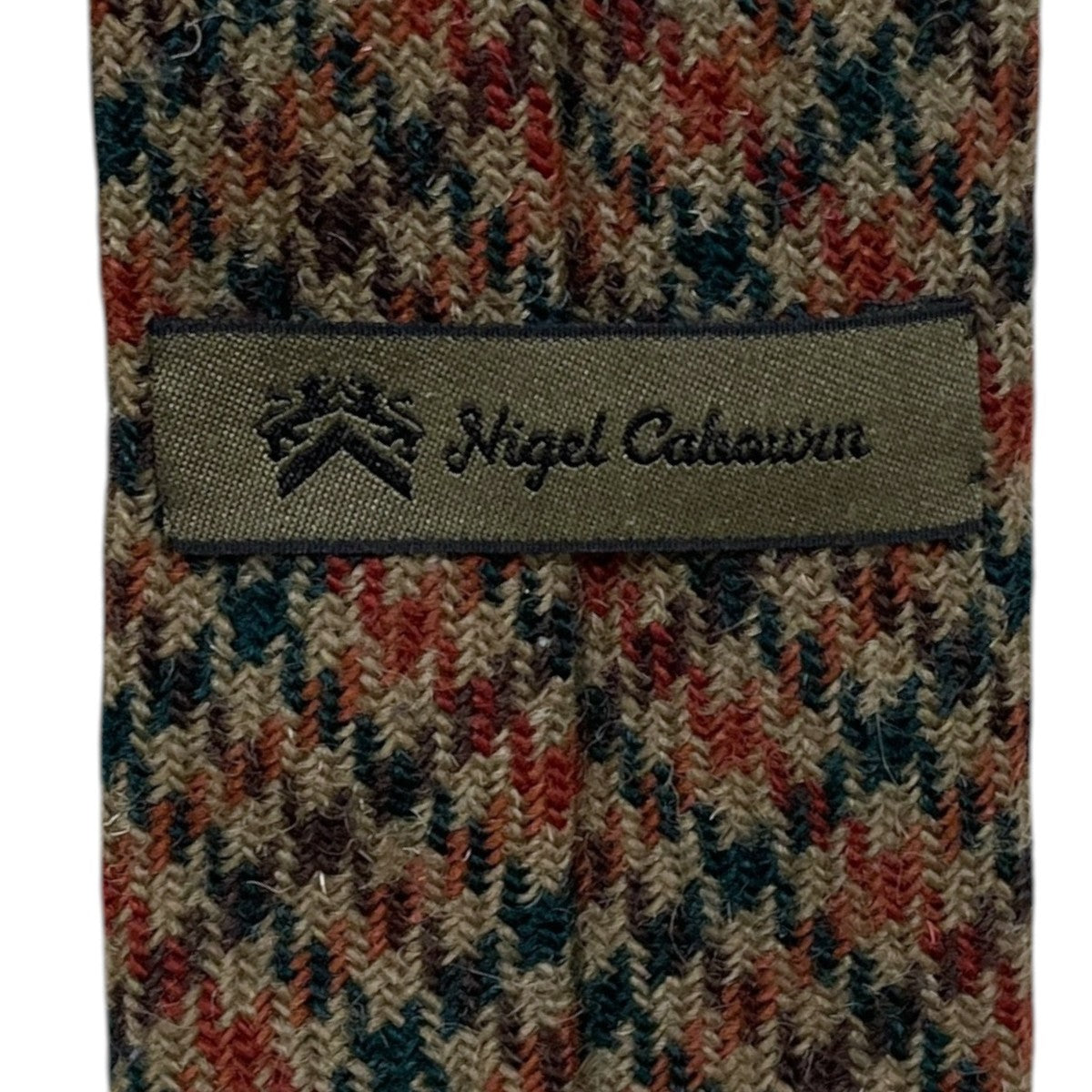 ハウンドトゥースチェック柄ネクタイ TIE TWEED - HOUNDSTOOTH タイツイード ハウンドトゥース
