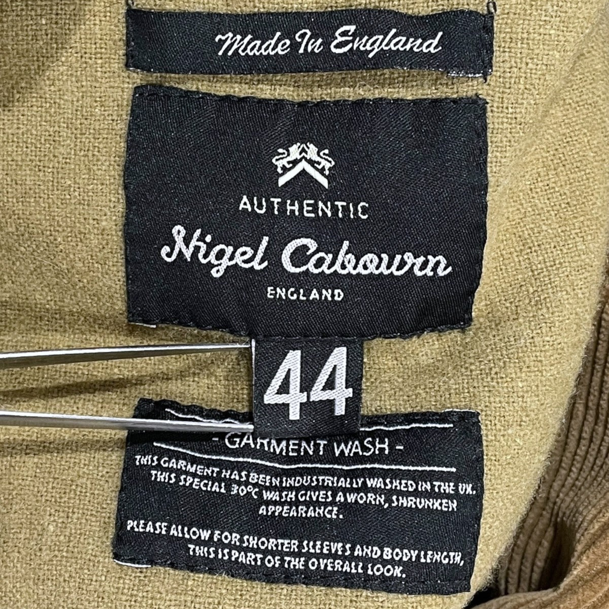 NIGEL CABOURN(ナイジェルケーボン) コーデュロイジャケット MALLORY