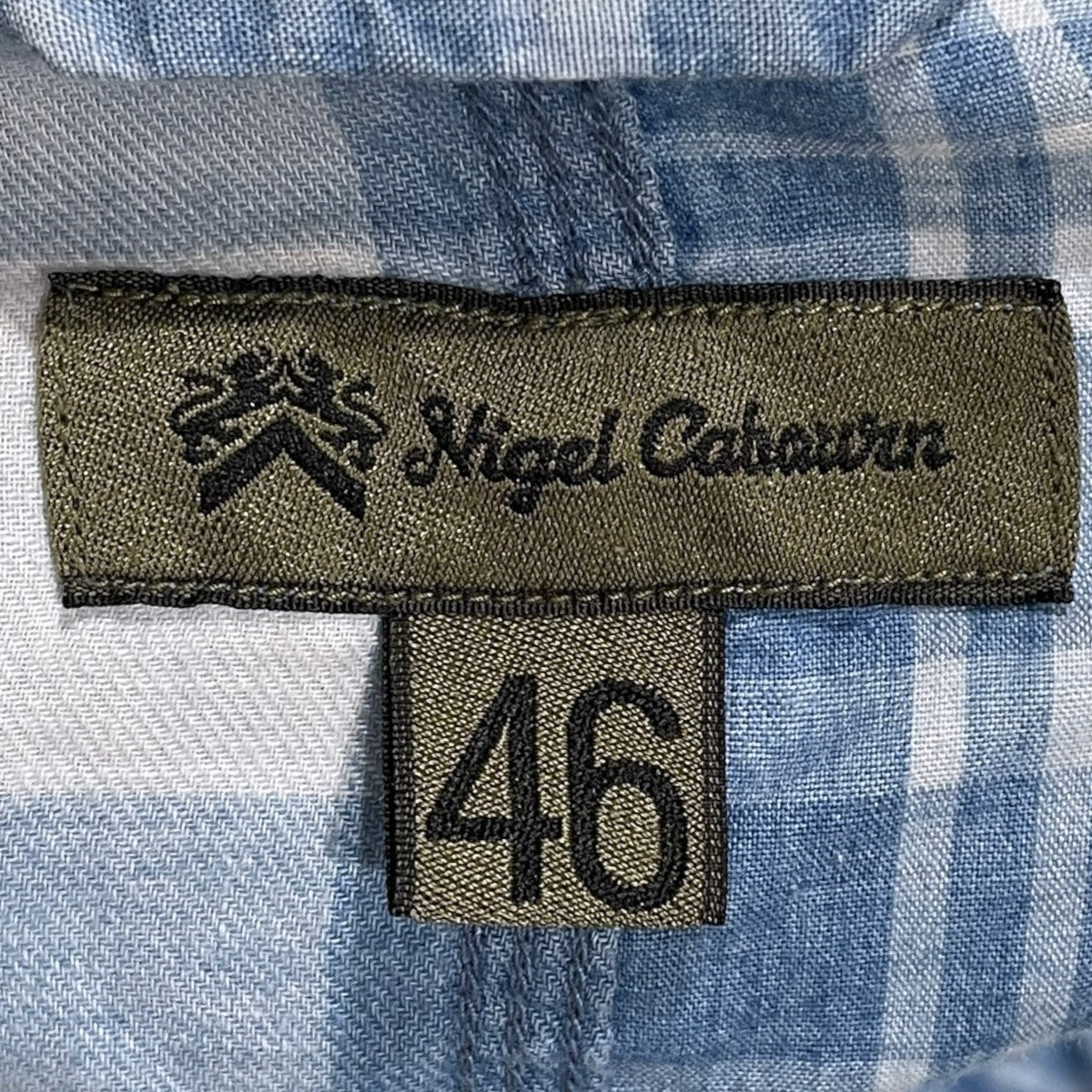 チェック柄シャツ WW2 BRITISH ARMY SHIRT (CRAZY CHECK)  WW2 ブリティッシュアーミーシャツ（クレイジーチェック） 8050030500