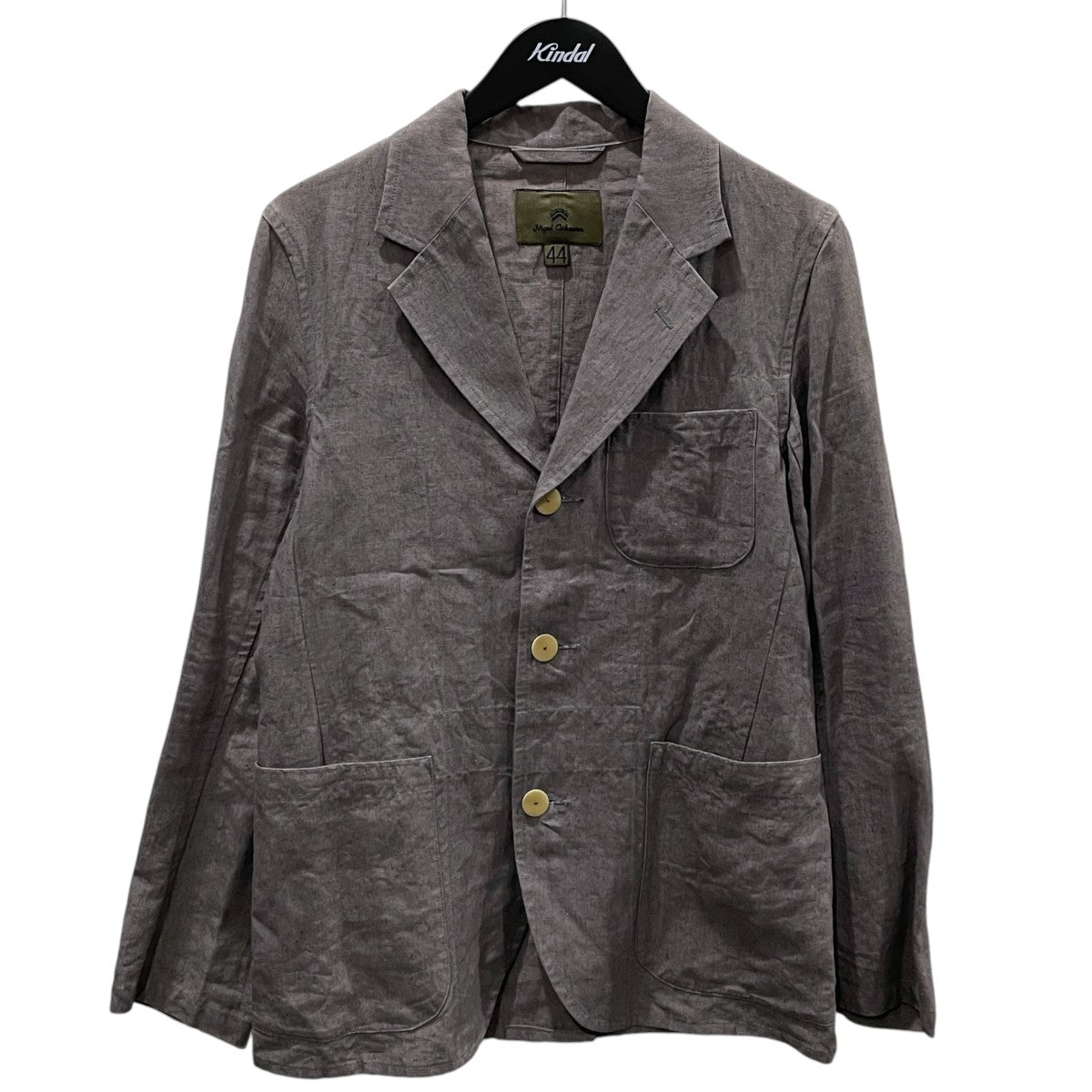 リネン3Bジャケット HOSPITAL JACKET - LINEN ホスピタルジャケット リネン 8090080001