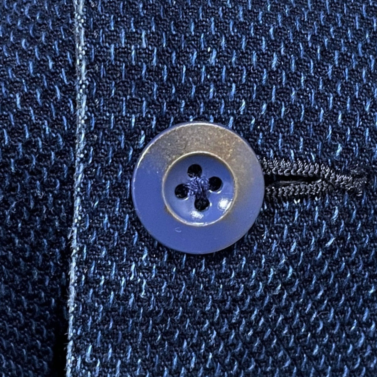 インディゴ染め刺し子ワークベスト Marcy Waistcoat マーシー ウエストコート