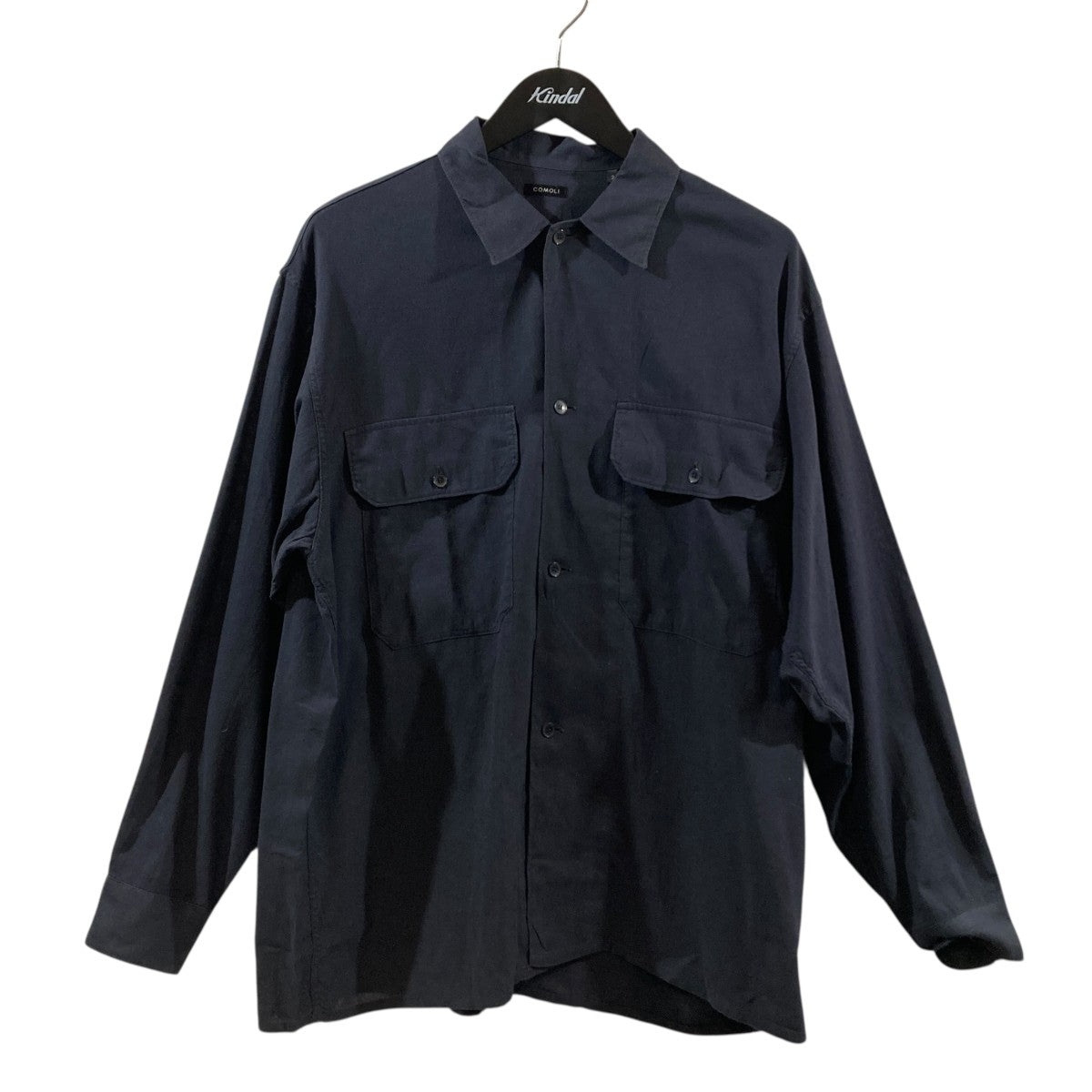 空紡オックス CPOシャツ長袖シャツV01-02016