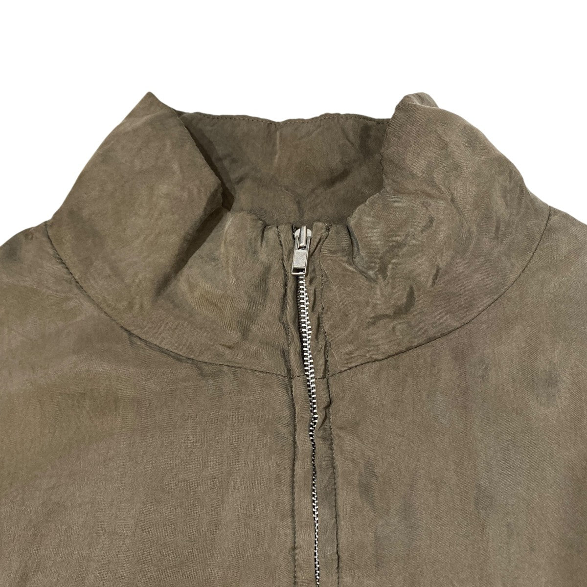CUPRO FIBRIL VINTAGE ZIP JACKETブルゾンST.1388