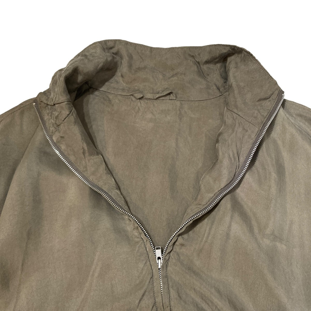 CUPRO FIBRIL VINTAGE ZIP JACKETブルゾンST.1388