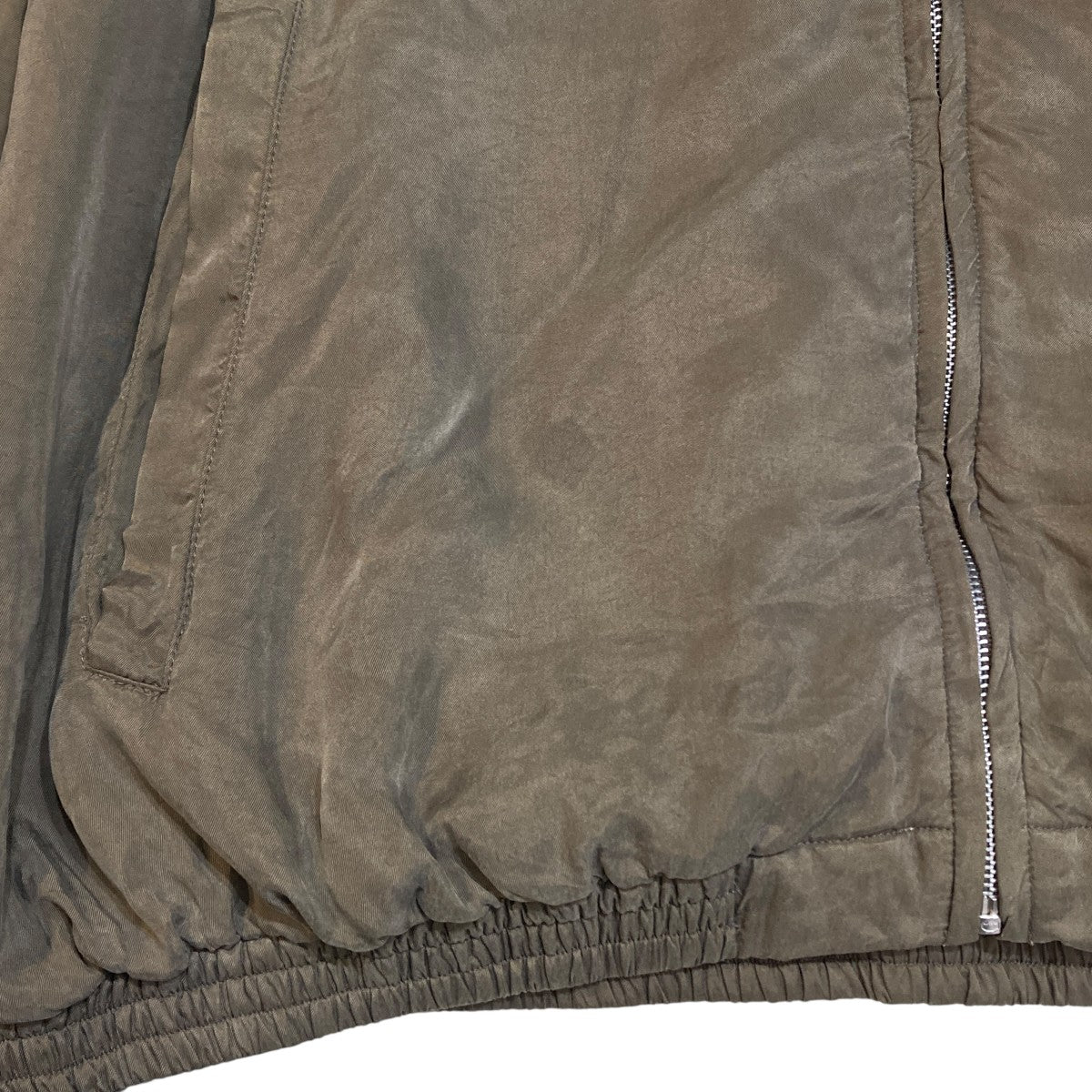 CUPRO FIBRIL VINTAGE ZIP JACKETブルゾンST.1388