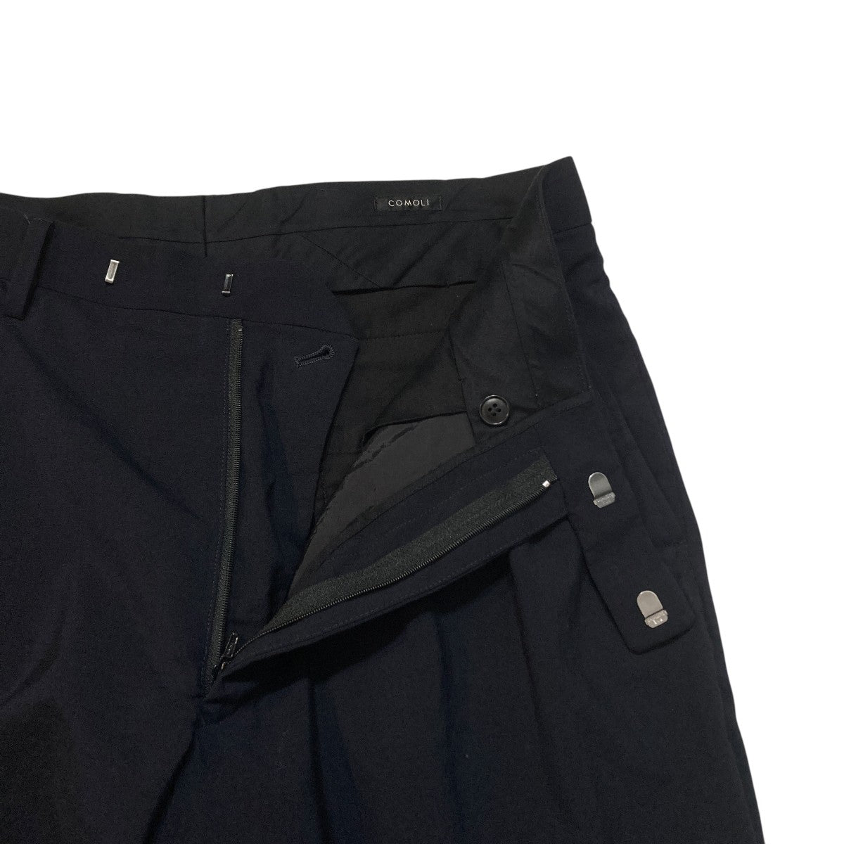 COMOLI(コモリ) 20WOOL 2TUCK PANTSスラックスV01-03003 V01-03003