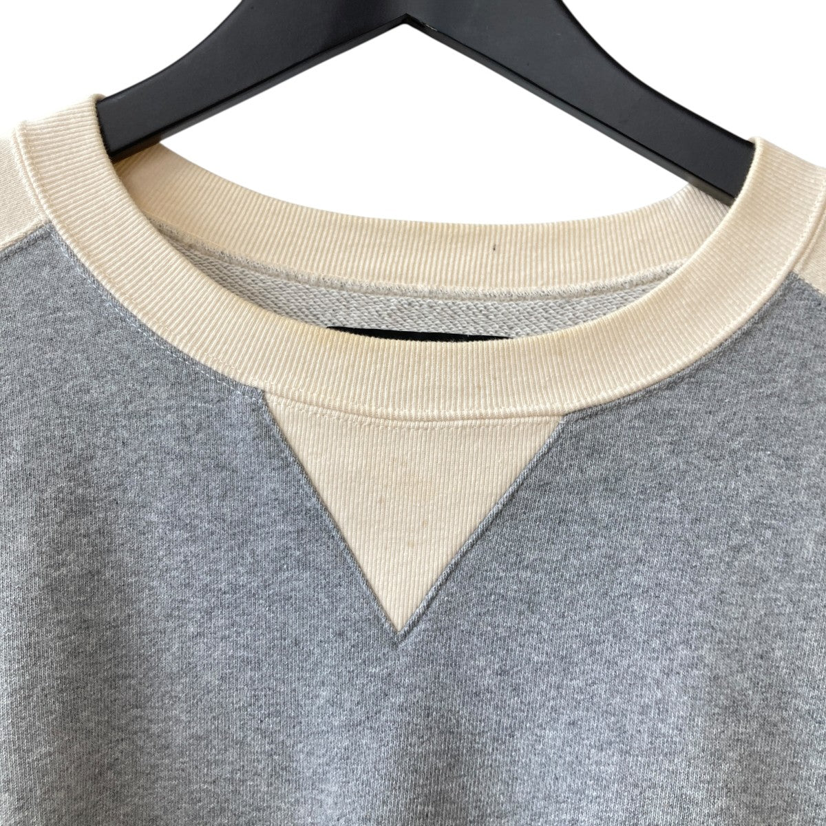 PANEL SHOULDER CREW NECKクルーネック スウェットトレーナーCES25CS10