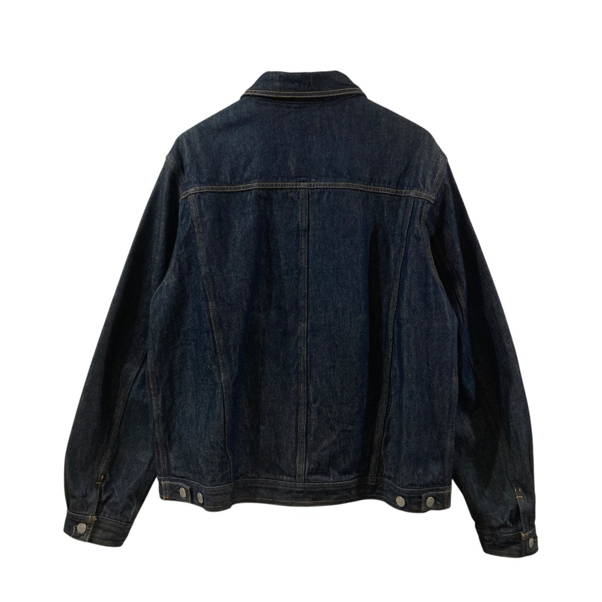 WASHED HARD TWIST DENIM BLOUZONデニムジャケットA21AB03DM