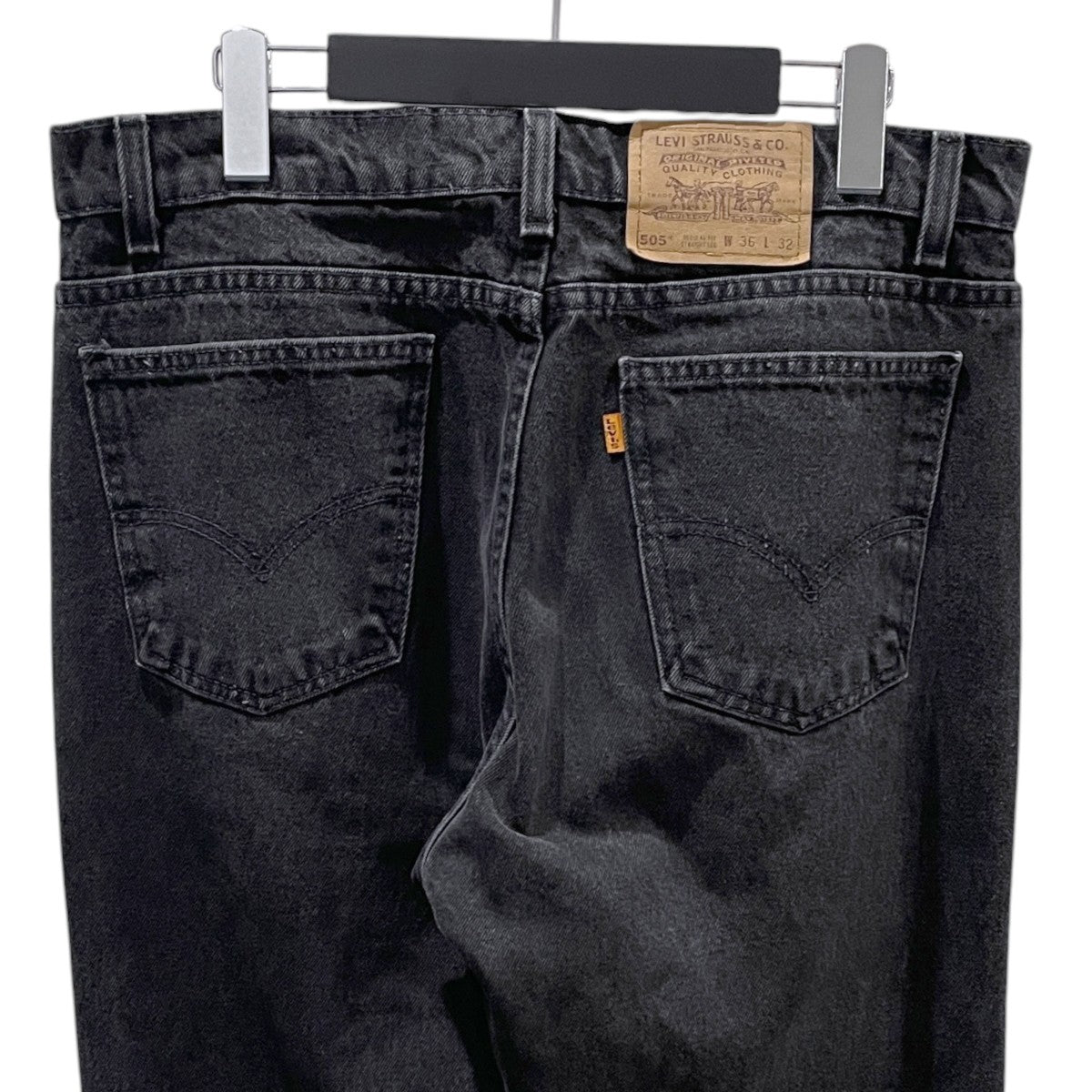 デニムパンツ 505 オレンジタブ MADE IN USA ボタン裏554 LEGULAR FIT STRAIGHT LEG レギュラーフィット ストレートレッグ