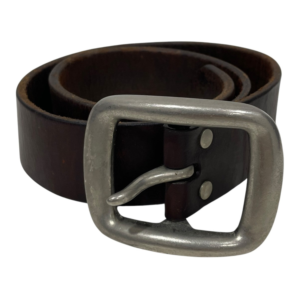レザーベルト HEAVY CURVE BELT ヘビィーカーブベルト W001