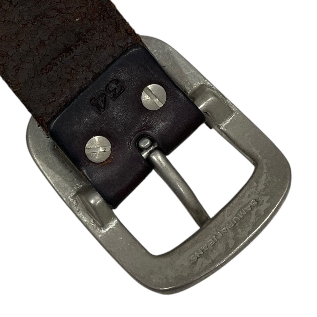 レザーベルト HEAVY CURVE BELT ヘビィーカーブベルト W001