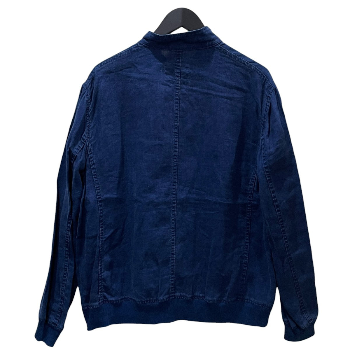 ハンドワークリネンバイカージャケット HAND WORK LINEN BIKER JACKET