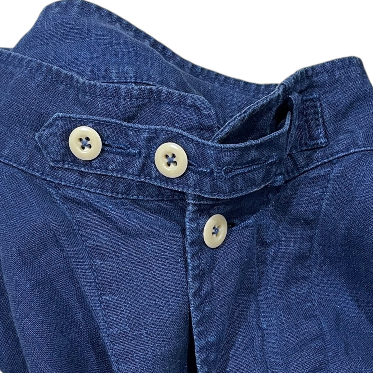 ハンドワークリネンバイカージャケット HAND WORK LINEN BIKER JACKET