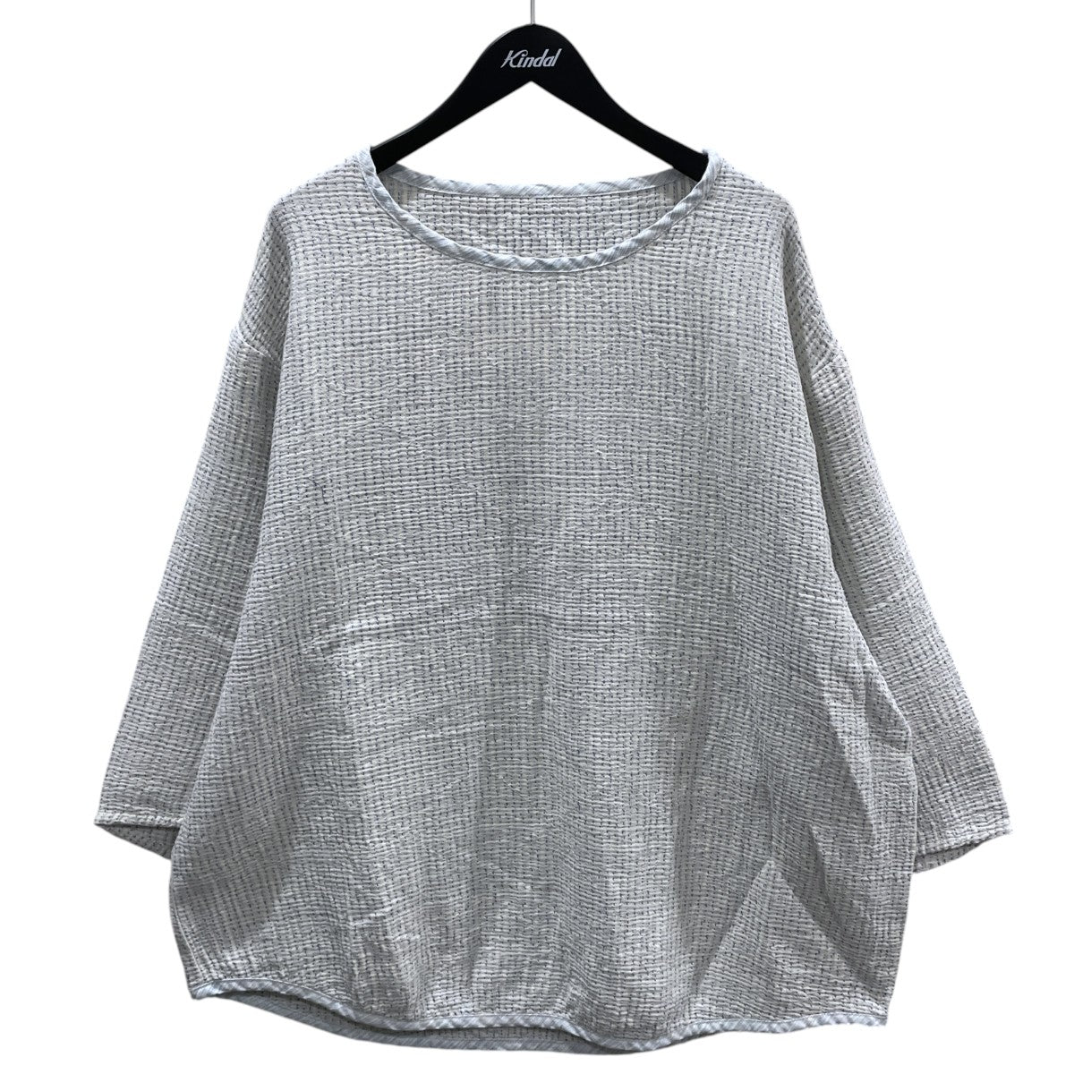 19SS プルオーバーシャツ SASHIKO SUPER LIGHT SWEAT SHIRT 刺し子 スーパーライト スウェットシャツ PC-049-1081