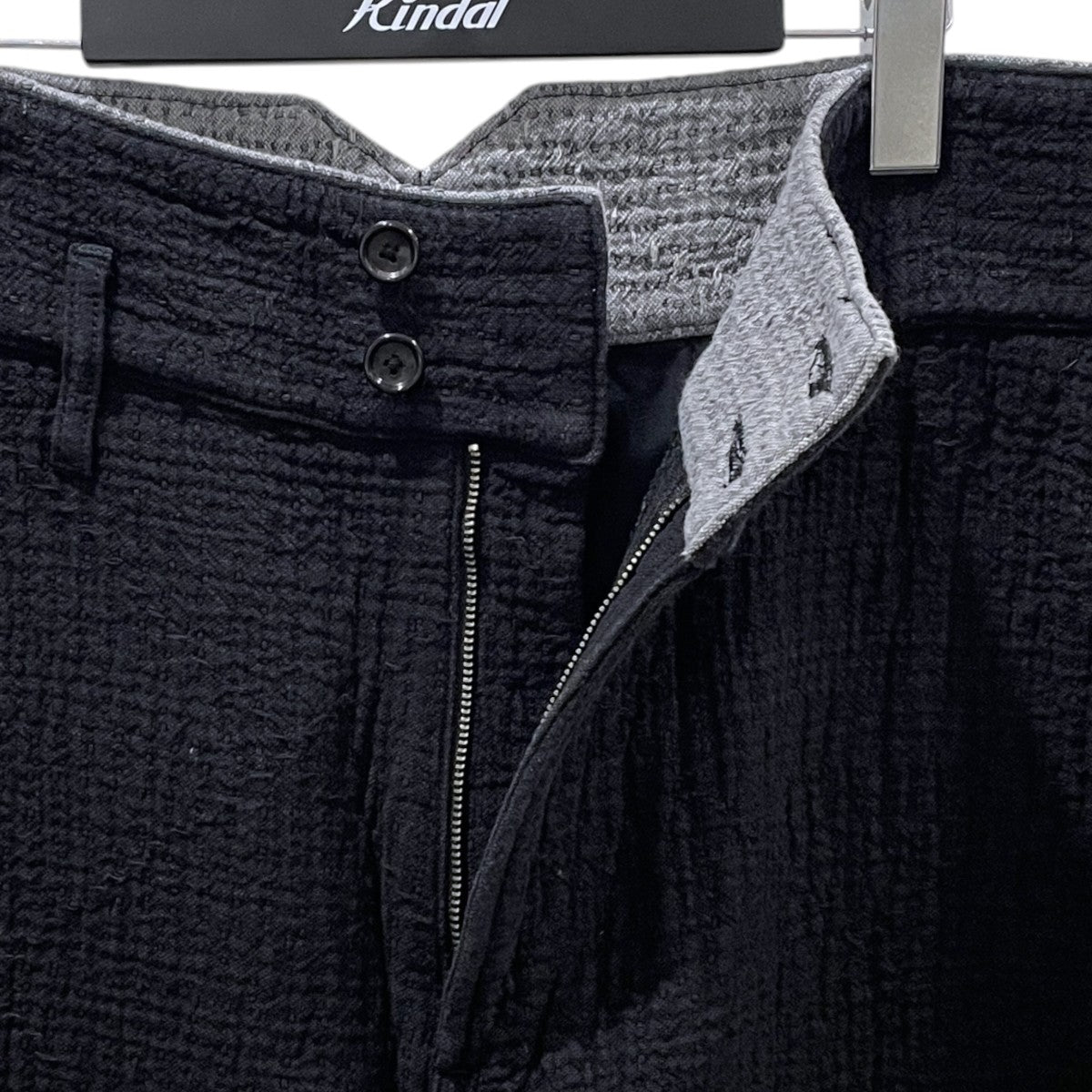 19AW クロップドパンツ SASHIKO GREASE PANTS 刺し子 グリース パンツ PC-032-1163