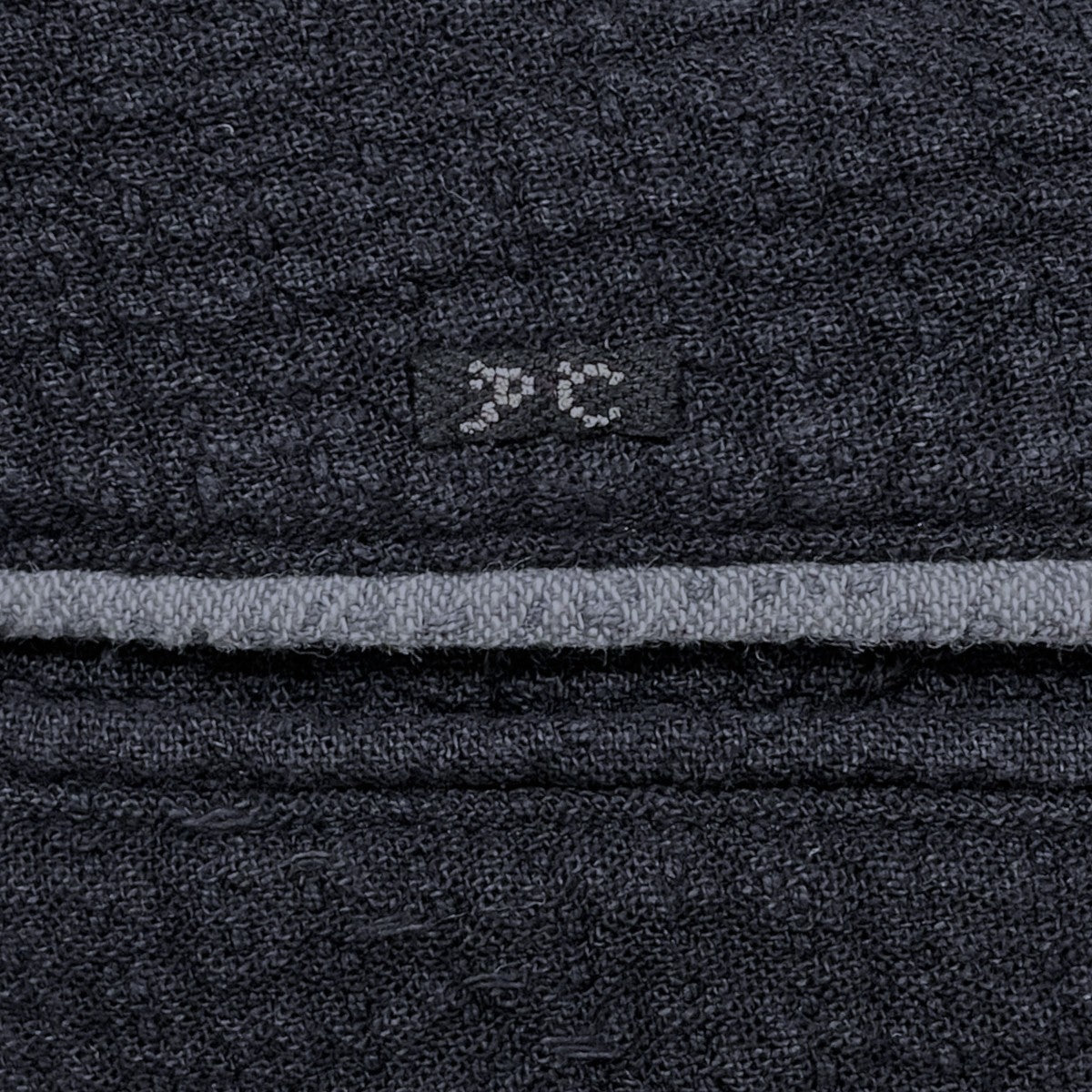 19AW クロップドパンツ SASHIKO GREASE PANTS 刺し子 グリース パンツ PC-032-1163