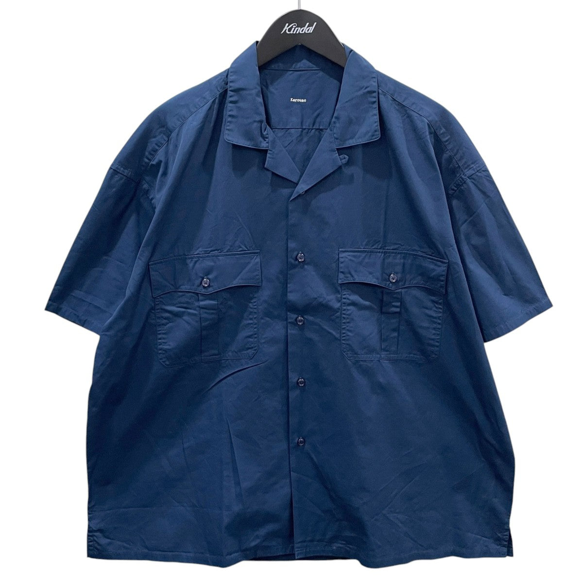 オープンカラー半袖シャツ KEROUAC TRAVELER’S SHIRT ケルアック トラベラーズシャツ