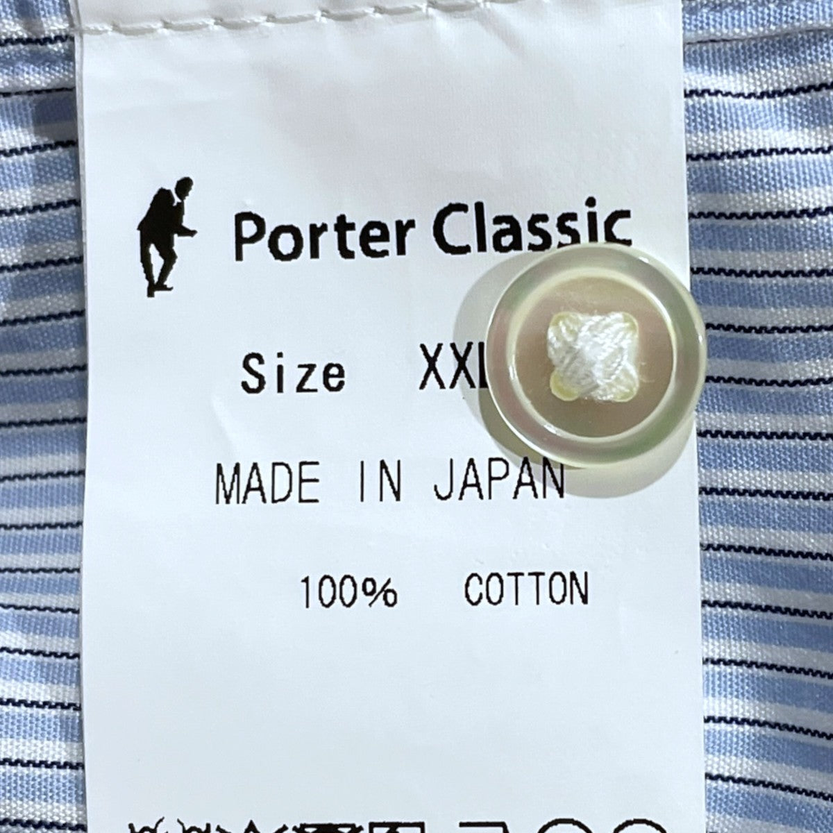 ストライプ柄オープンカラー半袖シャツ KEROUAC PIN STRIPE SHIRT ケルアック ピンストライプシャツ