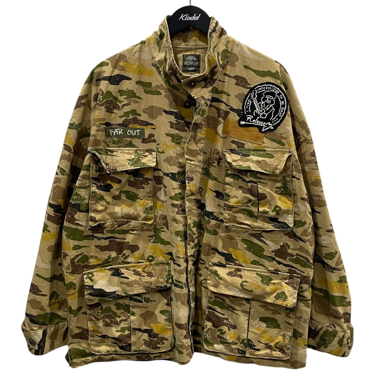 19SS カモフラ柄ジャケット HIPPIE CAMO JACKET ヒッピーカモジャケット