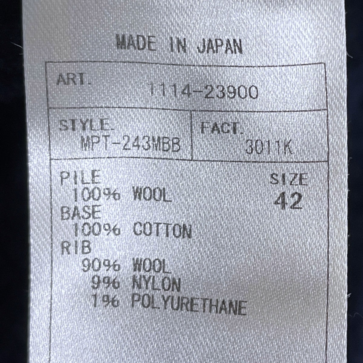 ジップアップパーカー 111423900