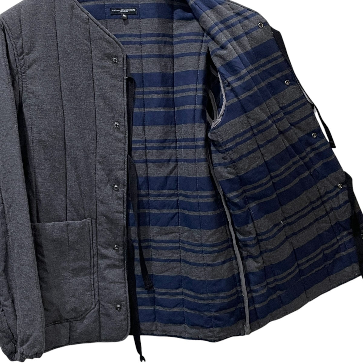 中綿ノーカラージャケット Liner Jacket - Activecloth ライナージャケット アクティブクロス