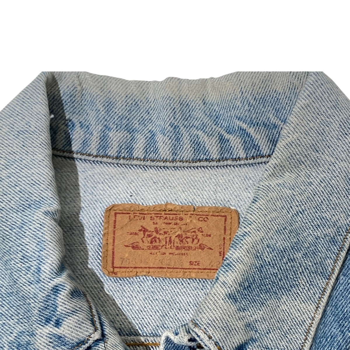 LEVI’S デニムジャケット70506 古着・中古-6枚目のアイテム画像