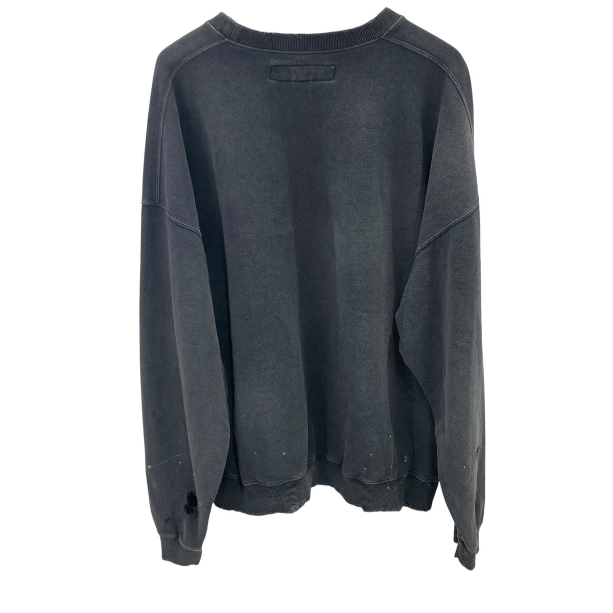 DAMAGE SWEATSHIRT LSダメージ・ペイント加工スウェットトレーナー232OKNH-CSM01