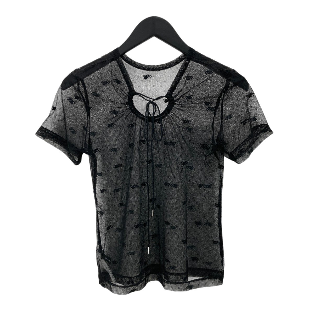 MAISON SPECIAL Embroidery Lace Topsシアーシャツ21251415216 古着・中古-3枚目のアイテム画像