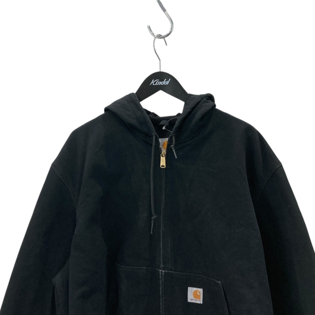 USA製 Thermal Lined Duck Active Jacketフーデッドジャケット／パーカーJ131-BLK